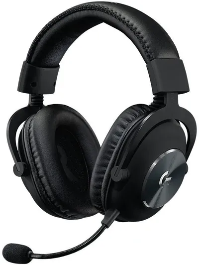Гарнитура Logitech 981-001470, PRO X SE, проводная, игровая, чёрная