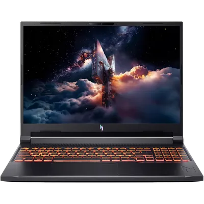 Ноутбук Acer Aspire Nitro V16 ANV16-42-R73R - 16", 1920x1200 (WUXGA), 400-nit, AMD Ryzen 7 260 3800MHz, DDR5 16 ГБ 512 ГБ, nVidia GeForce RTX 5070 Mobile 8GB, Bluetooth, Wi-Fi, чёрный, ОС не установлена, NH.U1FER.001