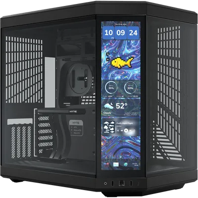 Корпус HYTE CS-HYTE-Y70TTI-BB, Y70 Touch Infinite, TG, LCD, Black
