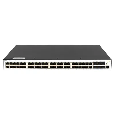 SNR SNR-S5311G-48TX-POE-2AC Управляемый PoE коммутатор уровня 2+, 48 портов 10/100/1000Base-T, 6 портов 1/10G SFP+, бюджет PoE 380/760 Вт в зависимости от кол-ва установленных блоков питания