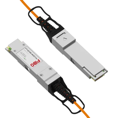 FIBO FT-Q100-AOC7m Кабель/ FT-Q100-AOC7m QSFP28 AOC модуль 100G, оптический  кабель, 7 метров
