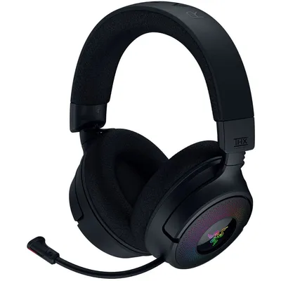 Наушники Razer - Kraken V4, Стерео, batt 70h, беспроводной, 12Гц-28КГц, цвет чёрный, RZ04-05170100-R3M1