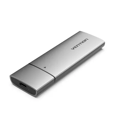 Vention <KPFH0> (EXT BOX для внешнего подключения M2 NGFF SSD,  USB-С 3.1, Aluminum)