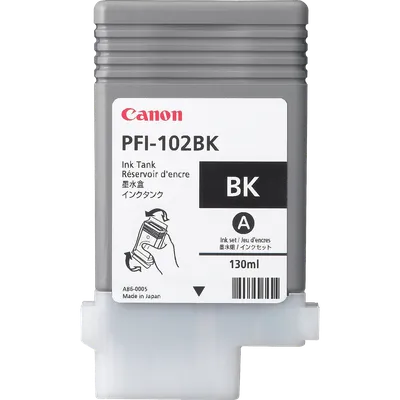 Картридж струйный Canon PFI-102Bk (0895B001), черный, 130 мл