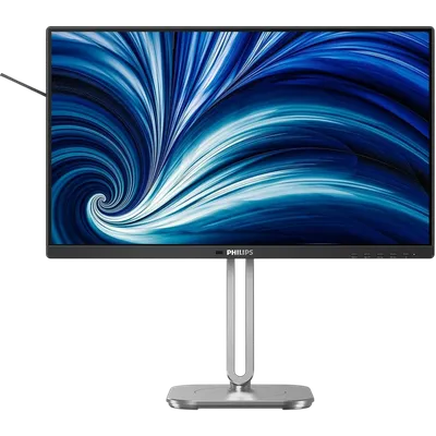 Монитор Philips 24B2N4200 23.8'', 1920x1080, IPS, 120hz, 50M:1, 300cd, 4ms, VGA, HDMI 1.4, DP 1.2, 4xUSB 3.2, Speakers, H. adj 150mm, pivot, VESA, 3Y, Black/ Philips 24B2N4200 23.8'', 1920x1080, IPS, 120hz, 50M:1, 300cd, 4ms, VGA, HDMI 1.4, DP 1.2, 4xUSB 3.2, Speakers, h. adj 150, VESA, 3Y, Black