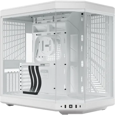 Корпус HYTE Y70 CS-HYTE-Y70-WW, Midi-Tower, E-ATX, TG, белый