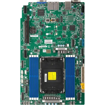 Материнская плата/ MB Supermicro X14SBW-F (Proprietary WIO, 1x LGA-4710, 8x Up to 1TB 6400MT/s ECC DDR5 RDIMM,  8x SATA ports, 1x PCIe 5.0 x8 (WIO-R), 2x PCIe 5.0 x16 (WIO-L), 2x M.2 PCIe 5.0 x2  (M-Key 2280/22110), 2x LAN with 1GbE with Intel®I210)