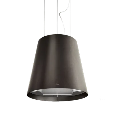 Вытяжной шкаф ELICA/ островная, 50 см, 1000 м3/ч, матовый чёрный с эффектом чугуна