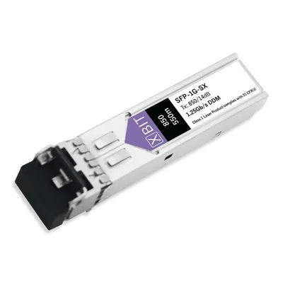 Трансивер XBIT SFP-1G-SX, 1.25 Гбит/с, 850 нм, 550 м, MMF