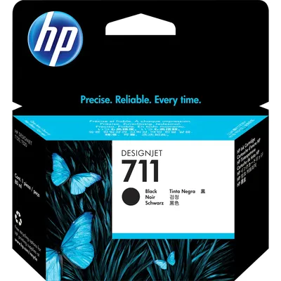 Картридж HP 711 Black для Designjet T120/T125/T130/T520/T525/T530 80-ml ( CZ133A )