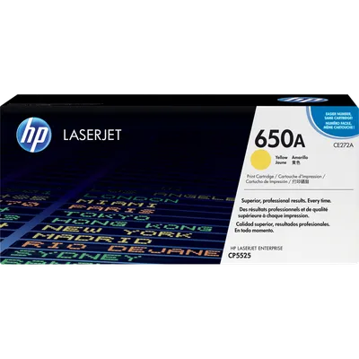 Картридж HP CE272A, Yellow, 15000 стр.