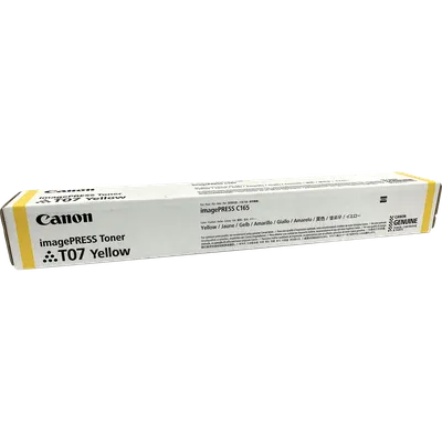 Картридж Canon T07 3644C001, желтый, 63700 стр.