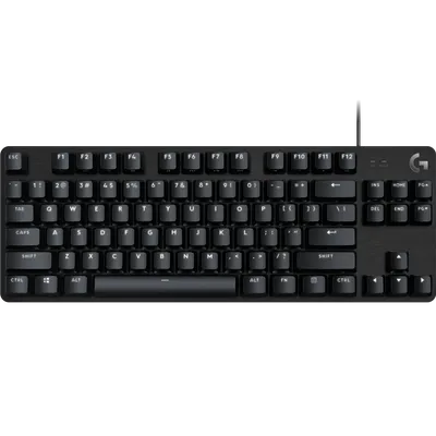920-010447 - Клавиатура игровая Logitech G413 TKL SE черная, без цифрового блока, механические переключатели, белая подсветка, USB 1,8м, RTL