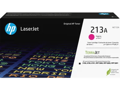 W2133A - 213A Mgn Original LaserJet Toner Crtg  for Color LaserJet Ent 5700/5800/6700/6800, up to 3000 pages