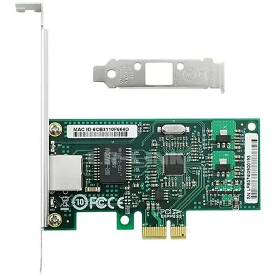 Сетевая карта LR-LINK - Intel 82574, 1 Гб/с, RJ-45, 1-port, PCI Express x1, PCIe, LREC9201CT
