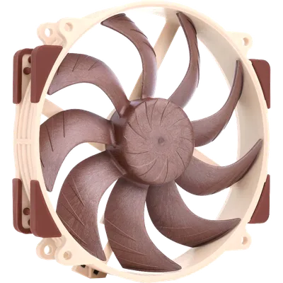 Кулер для корпуса/ Case Cooler Noctua NF-A14x25r G2 PWM (140x140x25mm, 4-pin PWM, 91.58CFM, 24.8dBA, 1500RPM, Beige/Brown)