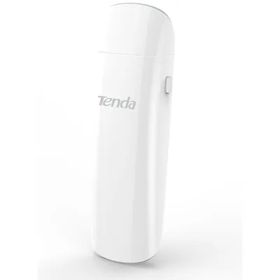 Адаптер беспроводной связи (Wi-Fi) Tenda U12 Двухдиапазонный Wi-Fi адаптер AC1300 2,4/5 ГГц, USB3,0, до 1300 Мбит/с, внутренняя антенна, передатчик 20 dBm