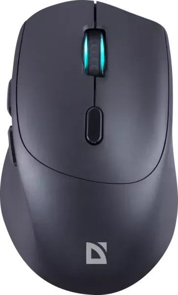 Мышь Defender 52095, беспроводная, 800/1200/1600 DPI, черная