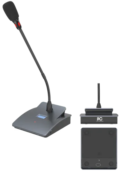 5G WIFI Беспроводной Цифровой микрофонный пульт делегата/ [TS-W302A] 5G WIFI Full Digital Full Digital Conference Delegate Unit