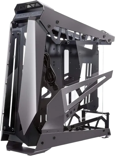 Корпус без блока питания/ Case Raijintek NYX PRO Titan, Full-Tower, TG, no fans, 3xUSB-A 3.0, SSI-EEB, E-ATX, ATX, mATX, mITX Gray