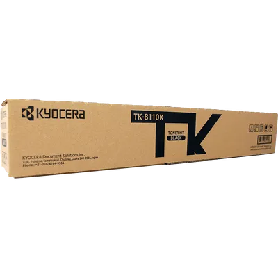 Тонер-картридж Kyocera 1T02P30AX0, TK-8110K, черный