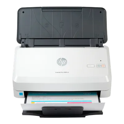 HP ScanJet Pro 2000 s2 <6FW06A> (A4 Color, протяжной, 600dpi, 35  стр./мин, USB3.0, DADF)
