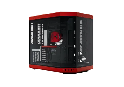 Корпус HYTE CS-HYTE-Y70-BR, Y70, Midi-Tower, TG, без вентиляторов, Black Cherry