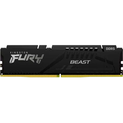 Модуль памяти Kingston 32GB DDR5 5200 DIMM FURY Beast Black XMP Gaming Memory KF552C40BB-32 Non-ECC, CL40, 1.25V, KF552C40BB-32 1RX8 288-pin 16Gbit, RTL (326543)