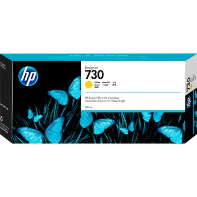 P2V70A - Картридж HP 730 300-ml Yellow DesignJet Ink Cartridge для HP 711 Designjet