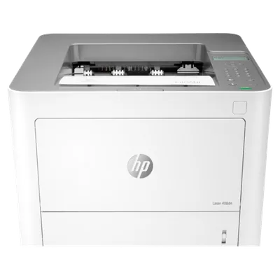 Принтер лазерный HP Laser 408dn (7UQ75A), A4, ч/б, печ. до 40 стр/мин., 1200 x 1200 dpi, USB, RJ-45