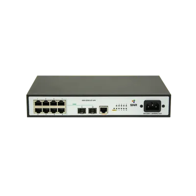 SNR SNR-S1908GP-2S Неуправляемый POE коммутатор уровня 2, 8 порта 10/100/1000Base-T, 2 порта 1000Base-X (SFP)