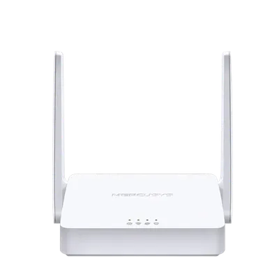 Маршрутизатор Mercusys MW301R N300 Wi-Fi роутер, 1 порт WAN 10/100 Мбит/с + 2 порта LAN 10/100 Мбит/с, 2 фиксированные антенны 5 дБи (000141) (MW301R плохая упаковка)