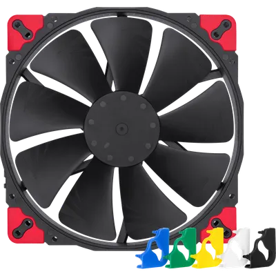 Кулер для корпуса/ Case Cooler Noctua NF-A20 PWM chromax.black.swap (200x200x30mm, 4-pin PWM, 86.46CFM, 18.1dBA, 800RPM, Black)