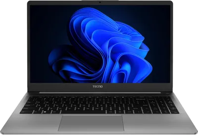 Ноутбук Tecno MegaBook K15SDA - 15.6", 1920x1080 (Full HD), 280-nit, AMD Ryzen 5 7430U 2300MHz, DDR4 16 ГБ, SSD 1 ТБ, AMD Radeon, Bluetooth, Wi-Fi, FPR, 6 060mAh, серый, Windows 11 Home 64, 71005000256