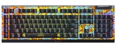 Клавиатура Razer RZ03-04704200-R3M1, BlackWidow V4 X, механическая, проводная