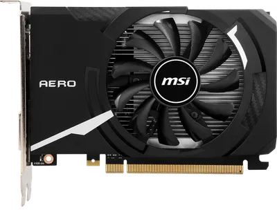 Видеокарта MSI NVIDIA - GeForce GT 1030, PCI-E 3.0 16x, DDR4 2GB 64bit, 1x DVI-D, 1x HDMI, max 4096 x 2160, 20Вт, 147мм, Full Height, GeForce GT 1030 AERO ITX 2GD4 OC