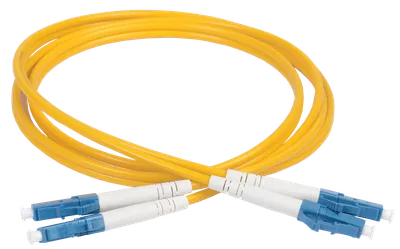 Патч-корд оптический ITK FPC09-LCU-LCU-C2L-1M, SM OS2, LC/UPC-LC/UPC duplex, 1м, LSZH