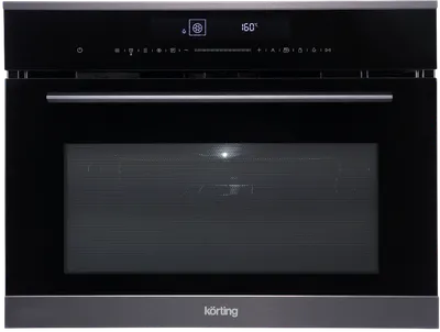 Духовой шкаф Korting OKB 3250 GNBX MW, электрический, СВЧ, 50л, 45см