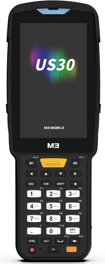 Терминал сбора данных/ Android 13.0 GMS, WVGA, Wi-Fi 6, SE4770 2D Imager Scanner(Straight Shooter/0° Scan), 16MP Rear Camera, BT5.3, NFC(HF), 4G/64G, 30 Keypad , 6700mAh Battery, Hand Strap, Bullet Proof Film