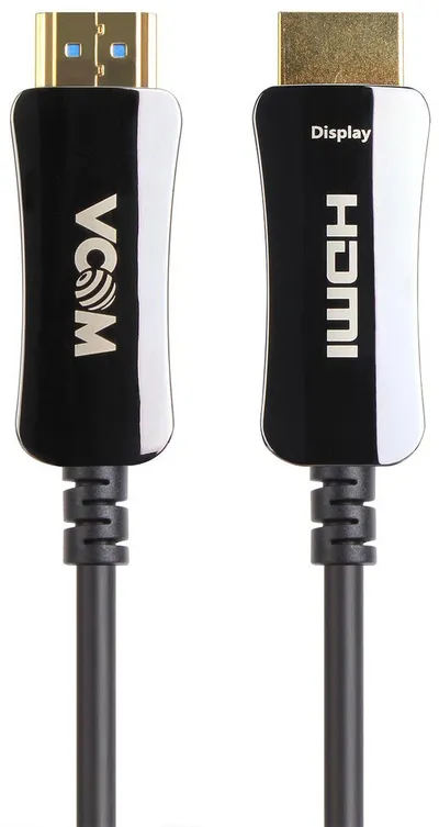 Кабель HDMI VCOM D3742A-30M, активный оптический, 30м, 4K@60Гц
