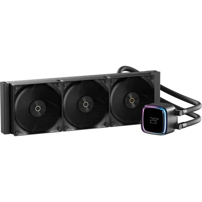 Система жидкостного охлаждения/ Water Cooling System Ocypus Iota L36 BK (300W, 360mm, Black, ARGB Pump, Fans: 3x120mm, 77CFM, 2000RPM/ Pump height 65mm, 27dBA, 3100RPM, Rad thickness 27mm/ S: 1851, 1700, 1200, 115X, AM5, AM4)