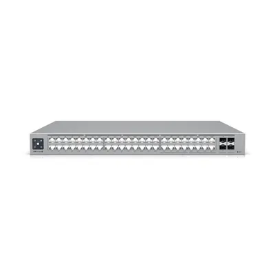 Коммутатор Ubiquiti USW-Pro-Max-48-PoE, L3, 32×1GbE PoE+, 16×2.5GbE PoE++, 4×SFP+, PoE 720W