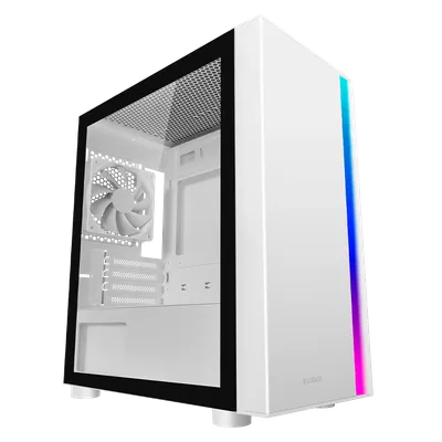 Корпус ПК PCCooler LM300 ARGB WH, Mid Tower, белый