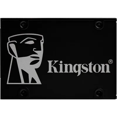Твердотельный накопитель/ Kingston SSD KC600, 1024GB, 2.5" 7mm, SATA3, 3D TLC, R/W 550/520MB/s, IOPs 90 000/80 000, DRAM buffer 1024MB, TBW 600, DWPD 0.32 (12 мес)