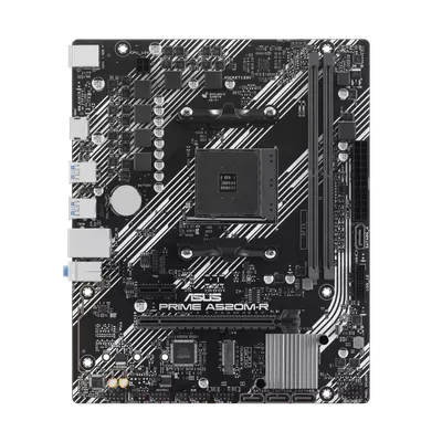 Материнская плата ASUS PRIME A520M-R, AM4, A520, 2*DDR4, 4*SATA, 1*M.2, 4*USB 3.2, 2*USB 2.0, 1*PCIx16, 1*PCIx1, HDMI, mATX; 90MB1H60-M0EAY0