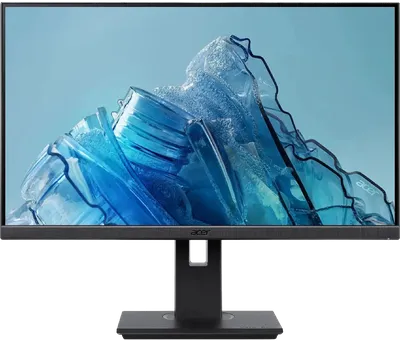 Монитор/ ACER B277UGbmiiprzx 27'', ZeroFrame, Black, PCR 85%+OBP 5%, 16:9, IPS, 2560x1440, 4ms, 350cd, 120Hz, 2xHDMI(2.0) + 1xDP(1.4) + 4xUSB 3.2 + USB-B (1up 4down) + SPK + Audio out, Speakers 2Wx2, sync: FreeSync, hdr: HDR 10, hadj 150, DE: Delta E < 1, Vesa:100x100