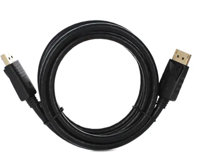 Видео кабель vcom, DisplayPort (M) -> DisplayPort (M), 1.8 м, VHD6220-1.8MO