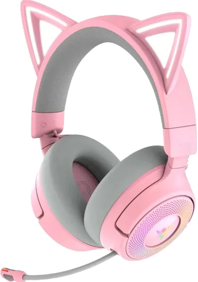 Razer RZ04-05170200-R3M1 Гарнитура Razer Kraken Kitty V3 Pro - Quartz/ Razer Kraken Kitty V3 Pro  - Quartz Headset