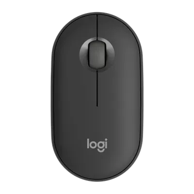 910-007015 - Мышь Logitech M350S Pebble 2, Оптическая, 4000DPI, 1xAA, BT, Графитовый (черный)