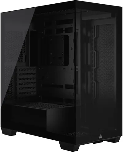 Корпус Corsair CC-9011276-WW, 3500X, Midi-Tower, E-ATX, Black